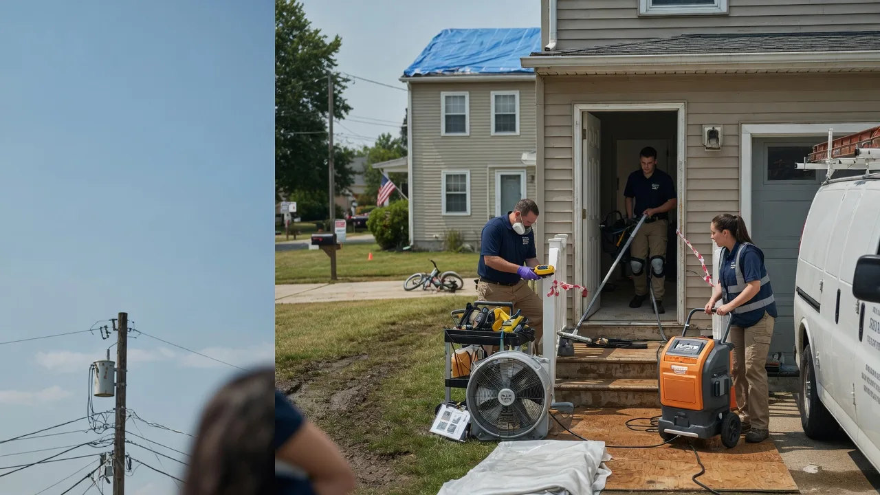 Water Damage Repair in Mapleton, IL near me